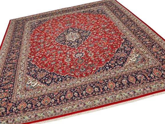 Persian carpet detail from the Kashan collection